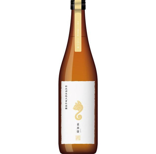 日本清酒 - 新政 亜麻猫 あまねこ 特別純米酒 720ml - Chillax.hk