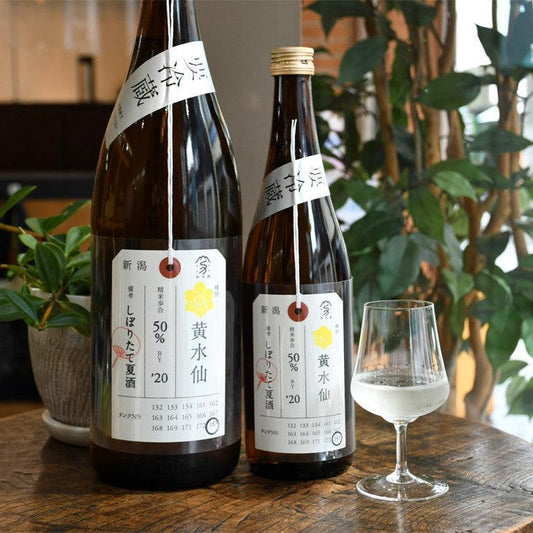 日本清酒 - 加茂錦 黃水仙 純米大吟釀 無濾過生原酒 720ml - Chillax.hk
